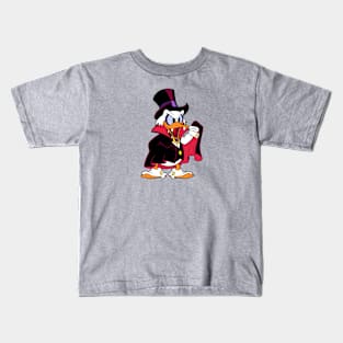 Count Dracula Duck Kids T-Shirt